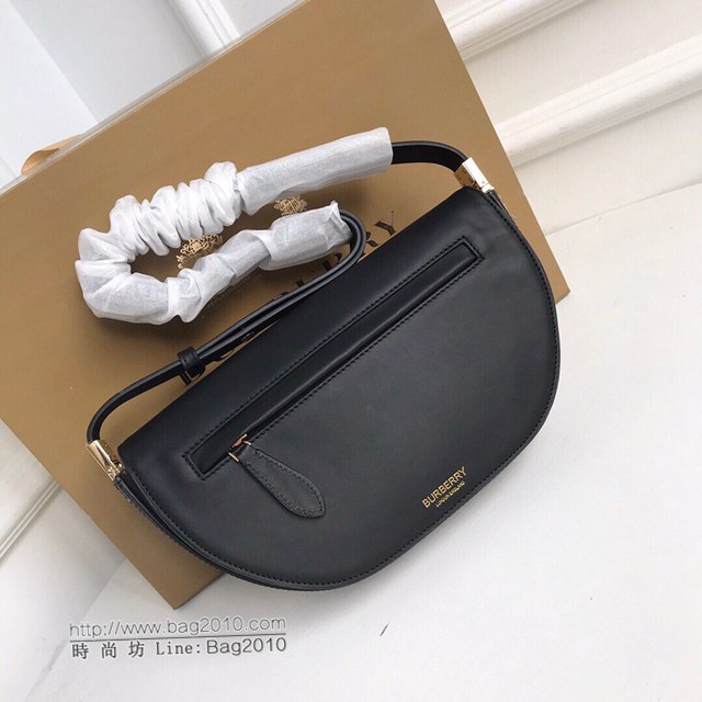 Burberry專櫃新款女包 巴寶莉時裝秀款全皮肩背包  db1169